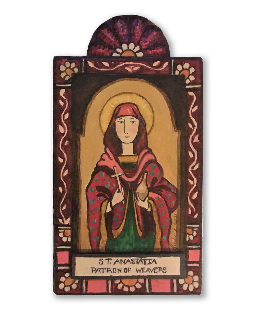 #154 St. Anastasia of Sirmium - Martyrs, Weavers & Poisoning