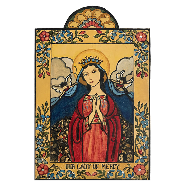 135 Our Lady of Mercy – Lynn Garlick Retablos