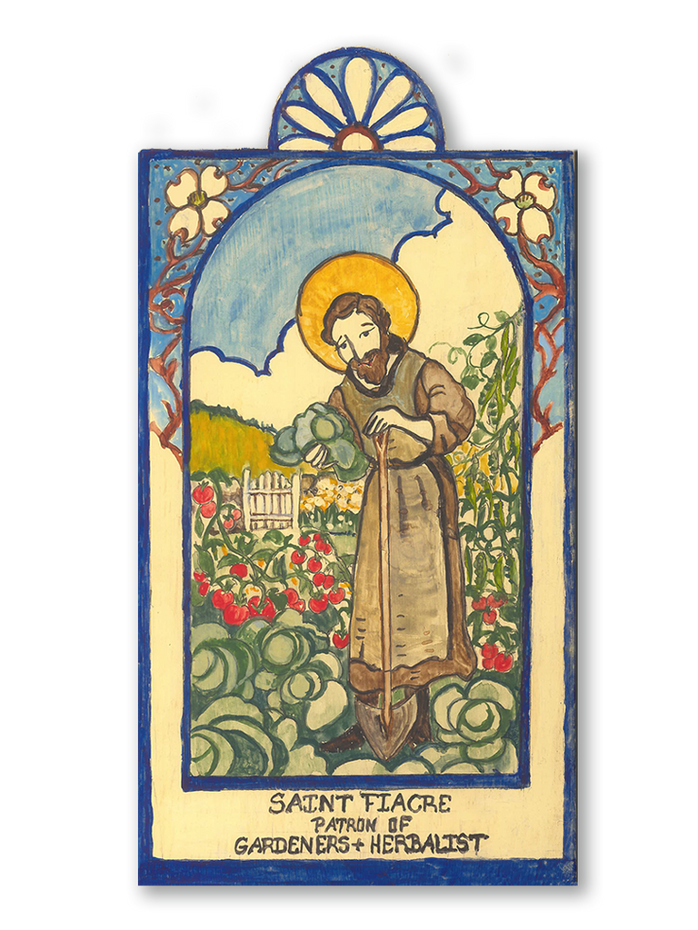 #160 St. Fiacre - Gardeners, Herbalists, Hemorroids, Venereal Disease