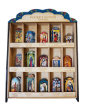 #S015P Painted Display Box - Pocket Saints
