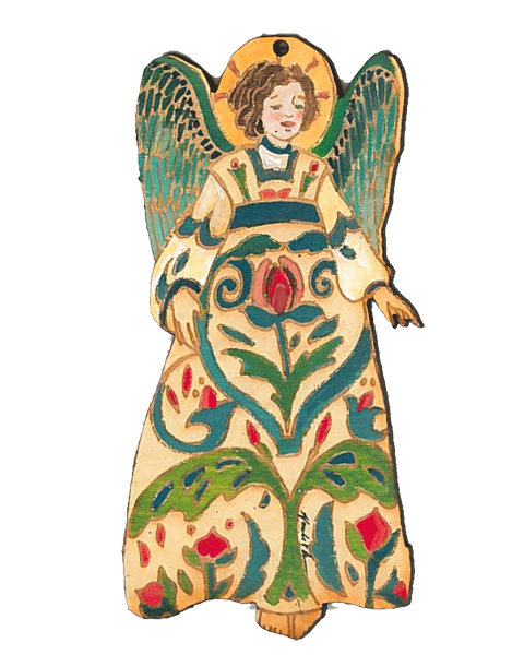 A004CO Guardian Angel - Cut Out – Lynn Garlick Retablos