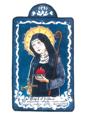 #067 St. Brigid of Kildare - Midwives, Infants & Poets, Protection from Fire