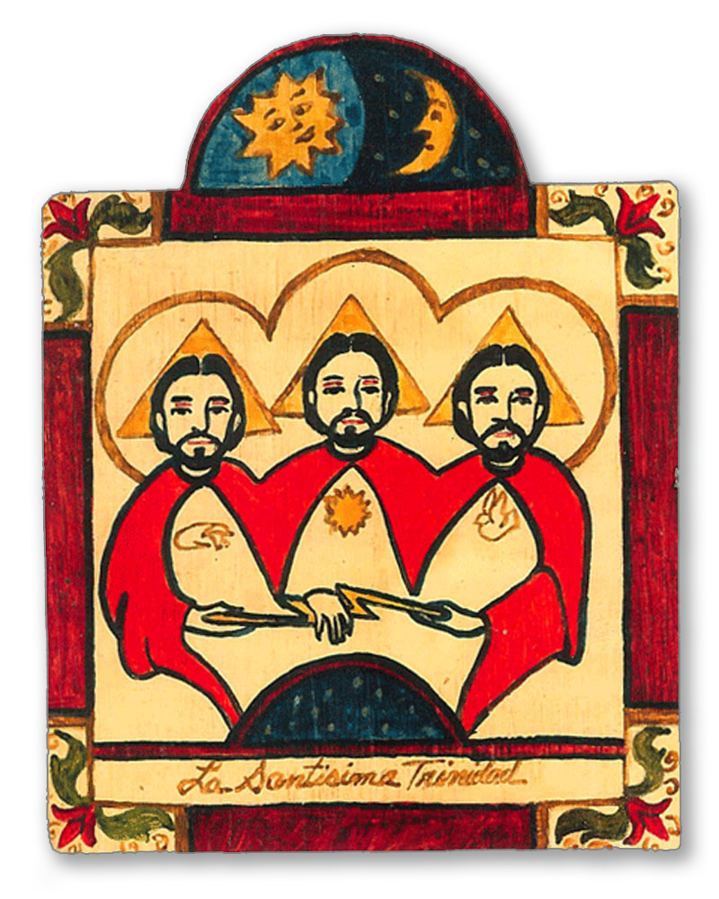 #001 La Santisma Trinidad (Holy Trinity) - Peace & Enlightenment
